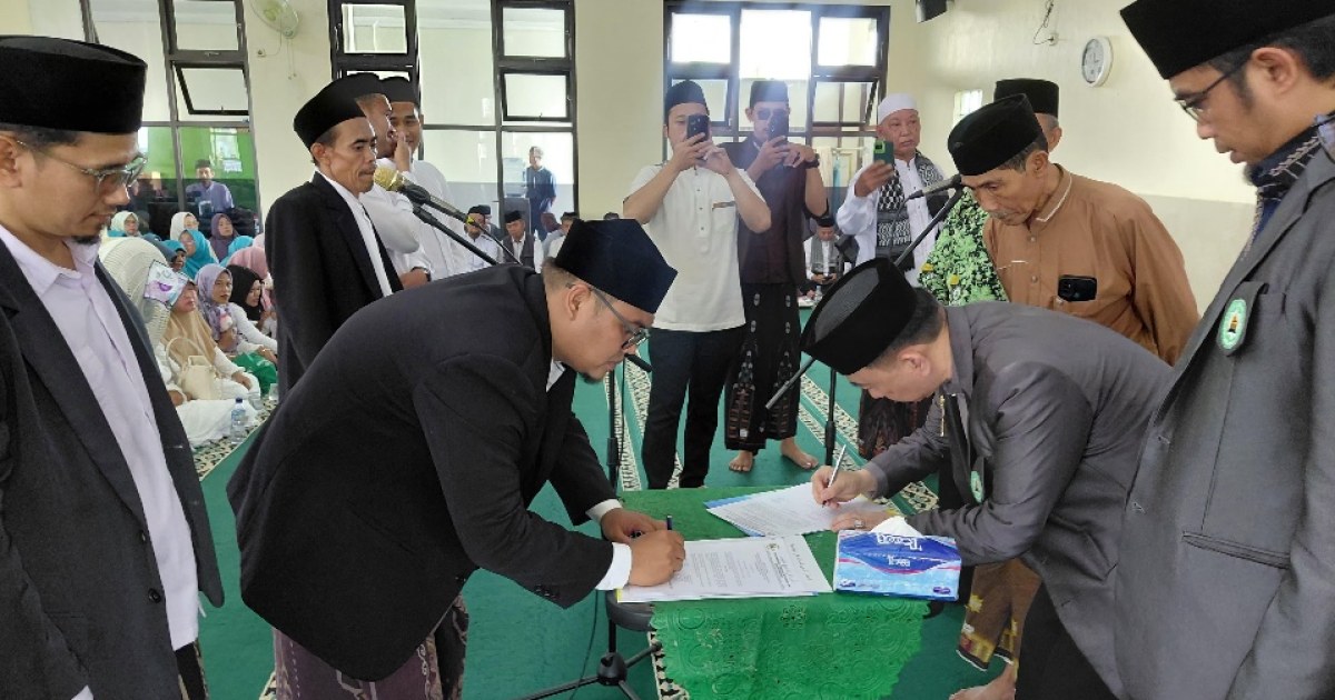 DMI Kabupaten Bogor Lantik Pengurus Baru PC DMI Rancabungur, Siapkan Program BPJS Gratis untuk Marbot dan Pengurus Masjid